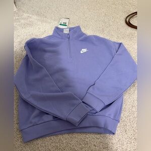 Nike Light Purple Quarter-Zip Top